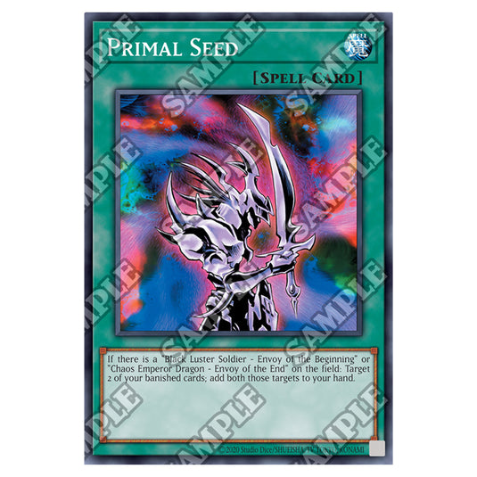 Yu-Gi-Oh! - Invasion of Chaos - 25th Anniversary Reprint - Primal Seed (Common) IOC-25-EN042