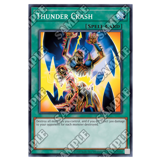 Yu-Gi-Oh! - Invasion of Chaos - 25th Anniversary Reprint - Thunder Crash (Common) IOC-25-EN043