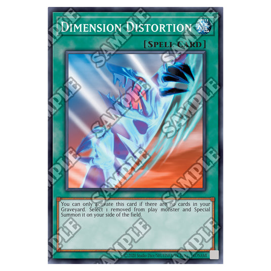 Yu-Gi-Oh! - Invasion of Chaos - 25th Anniversary Reprint - Dimension Distortion (Common) IOC-25-EN044