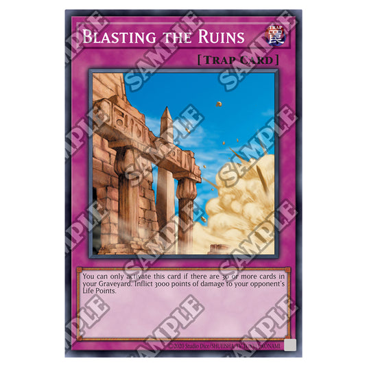 Yu-Gi-Oh! - Invasion of Chaos - 25th Anniversary Reprint - Blasting the Ruins (Common) IOC-25-EN048