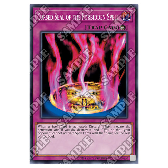 Yu-Gi-Oh! - Invasion of Chaos - 25th Anniversary Reprint - Cursed Seal of the Forbidden Spell (Common) IOC-25-EN049