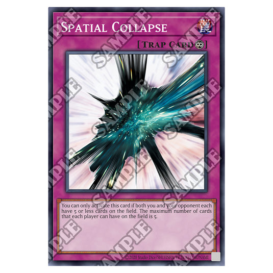 Yu-Gi-Oh! - Invasion of Chaos - 25th Anniversary Reprint - Spatial Collapse (Common) IOC-25-EN051