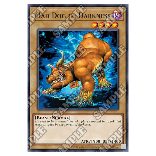 Yu-Gi-Oh! - Invasion of Chaos - 25th Anniversary Reprint - Mad Dog of Darkness (Rare) IOC-25-EN057