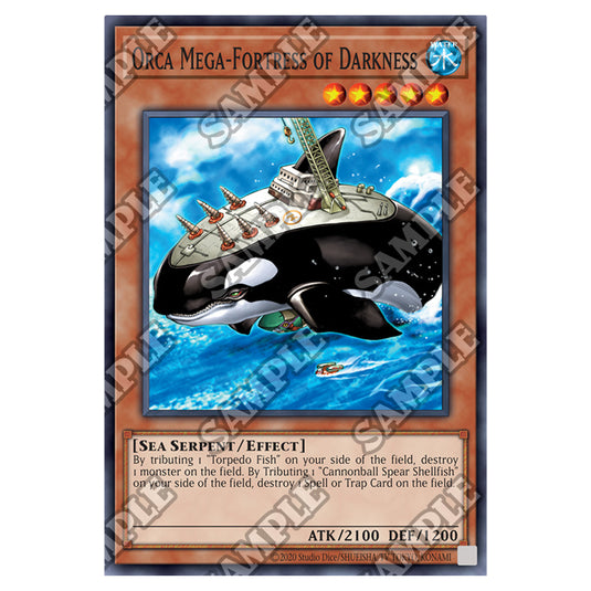 Yu-Gi-Oh! - Invasion of Chaos - 25th Anniversary Reprint - Orca Mega-F Yu-Gi-Oh! - Invasion of Chaos - 25th Anniversary Reprint - Orca Mega-F