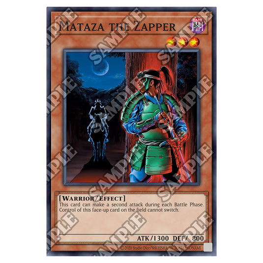 Yu-Gi-Oh! - Invasion of Chaos - 25th Anniversary Reprint - Mataza the Zapper (Rare) IOC-25-EN086