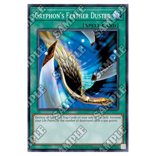 Yu-Gi-Oh! - Invasion of Chaos - 25th Anniversary Reprint - Gryphon's Feather Duster (Common) IOC-25-EN091