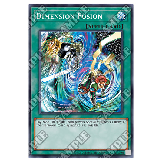 Yu-Gi-Oh! - Invasion of Chaos - 25th Anniversary Reprint - Dimension Fusion (Ultra Rare) IOC-25-EN094