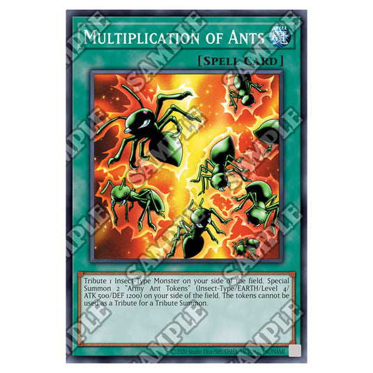 Yu-Gi-Oh! - Invasion of Chaos - 25th Anniversary Reprint - Multiplication of Ants (Common) IOC-25-EN098