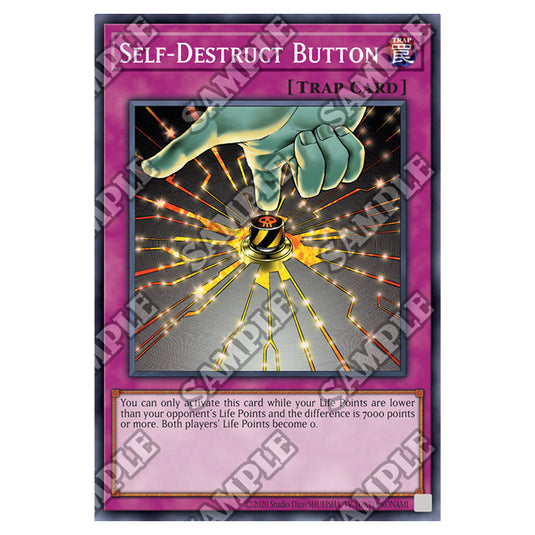 Yu-Gi-Oh! - Invasion of Chaos - 25th Anniversary Reprint - Self-Destru Yu-Gi-Oh! - Invasion of Chaos - 25th Anniversary Reprint - Self-Destru