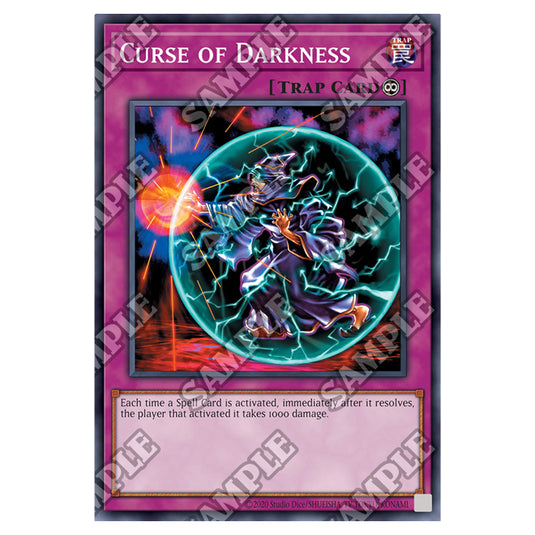 Yu-Gi-Oh! - Invasion of Chaos - 25th Anniversary Reprint - Curse of Darkness (Rare) IOC-25-EN106