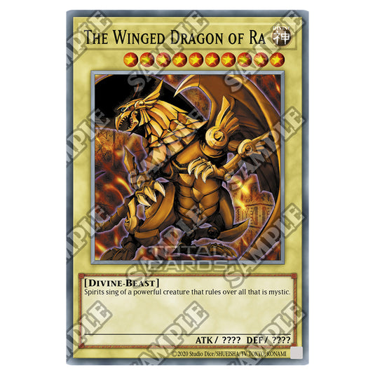 Yu-Gi-Oh! - Legendary Collection: 25th Anniversary Edition - The Winged Dragon of Ra (Quarter Century Secret Rare) LC01-25-EN003a