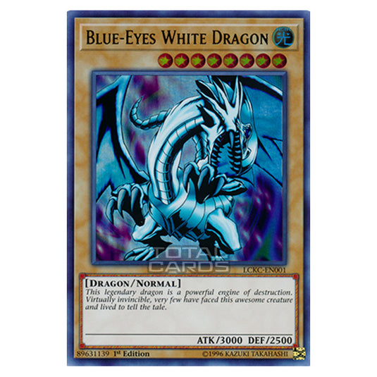 Yu-Gi-Oh! - Legendary Collection Kaiba Mega Pack - Blue-Eyes White Dragon (Ultra Rare) LCKC-EN001a