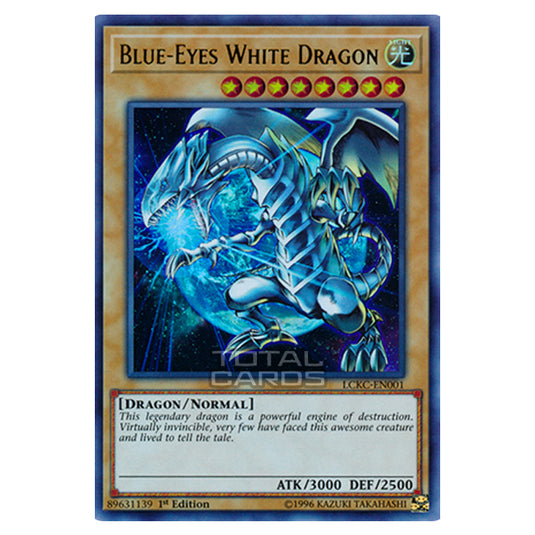 Yu-Gi-Oh! - Legendary Collection Kaiba Mega Pack - Blue-Eyes White Dragon (Ultra Rare) LCKC-EN001b