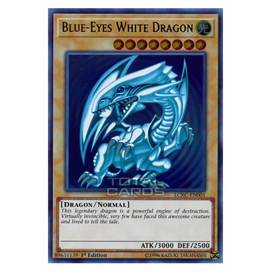 Yu-Gi-Oh! - Legendary Collection Kaiba Mega Pack - Blue-Eyes White Dragon (Ultra Rare) LCKC-EN001c