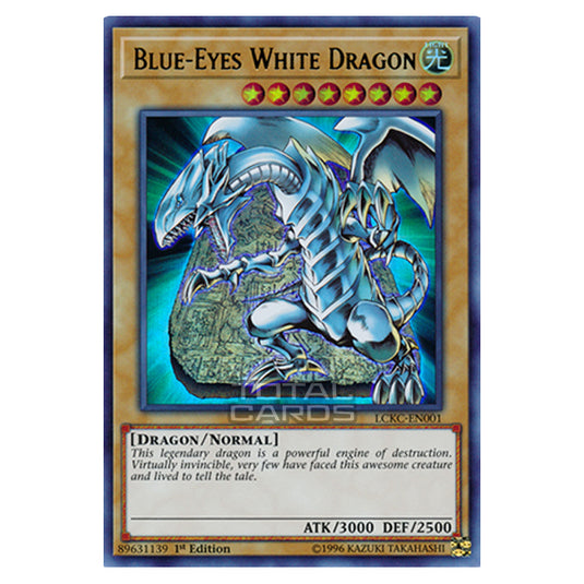 Yu-Gi-Oh! - Legendary Collection Kaiba Mega Pack - Blue-Eyes White Dragon (Ultra Rare) LCKC-EN001d