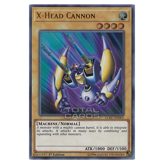 Yu-Gi-Oh! - Legendary Collection Kaiba Mega Pack - X-Head Cannon (Ultra Rare) LCKC-EN005