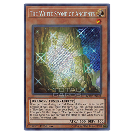 Yu-Gi-Oh! - Legendary Collection Kaiba Mega Pack - The White Stone of Ancients (Secret Rare) LCKC-EN011