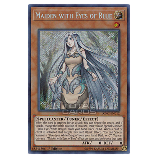 Yu-Gi-Oh! - Legendary Collection Kaiba Mega Pack - Maiden with Eyes of Blue (Secret Rare) LCKC-EN012