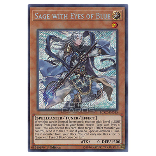 Yu-Gi-Oh! - Legendary Collection Kaiba Mega Pack - Sage with Eyes of Blue (Secret Rare) LCKC-EN015