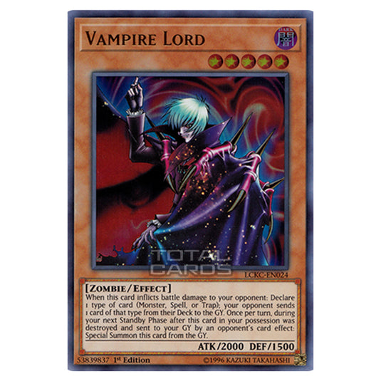 Yu-Gi-Oh! - Legendary Collection Kaiba Mega Pack - Vampire Lord (Ultra Rare) LCKC-EN024