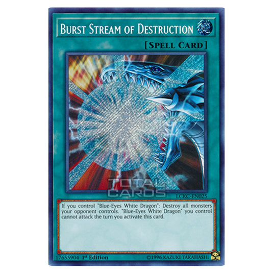 Yu-Gi-Oh! - Legendary Collection Kaiba Mega Pack - Burst Stream of Destruction (Secret Rare) LCKC-EN025