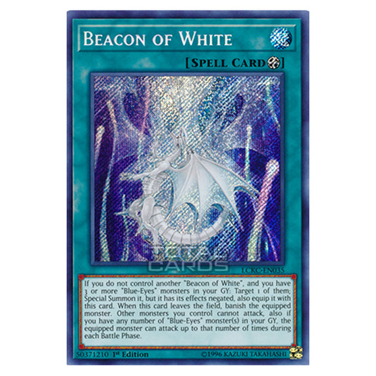 Yu-Gi-Oh! - Legendary Collection Kaiba Mega Pack - Beacon of White (Secret Rare) LCKC-EN035