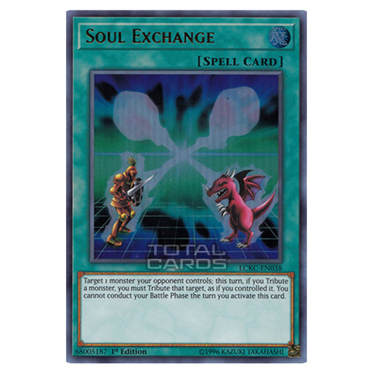 Yu-Gi-Oh! - Legendary Collection Kaiba Mega Pack - Soul Exchange (Ultra Rare) LCKC-EN038