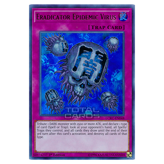 Yu-Gi-Oh! - Legendary Collection Kaiba Mega Pack - Eradicator Epidemic Virus (Ultra Rare) LCKC-EN048