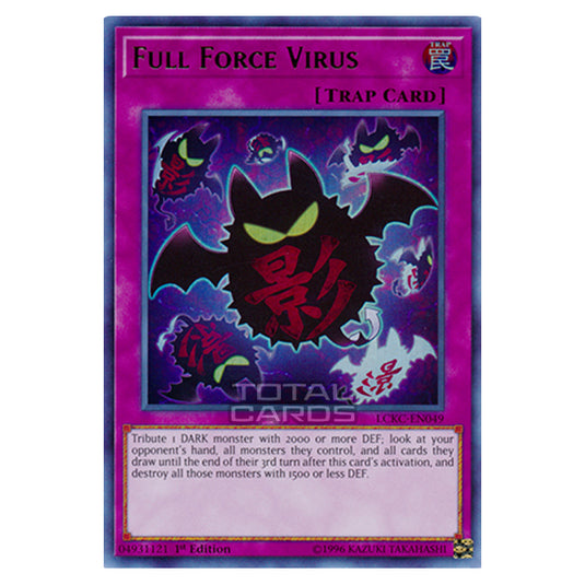 Yu-Gi-Oh! - Legendary Collection Kaiba Mega Pack - Full Force Virus (Ultra Rare) LCKC-EN049