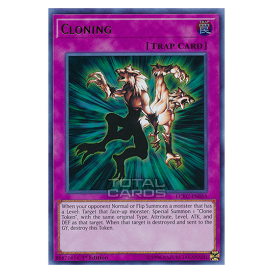 Yu-Gi-Oh! - Legendary Collection Kaiba Mega Pack - Cloning (Ultra Rare) LCKC-EN055