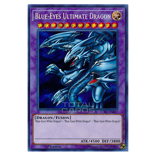 Yu-Gi-Oh! - Legendary Collection Kaiba Mega Pack - Blue-Eyes Ultimate Dragon (Secret Rare) LCKC-EN057