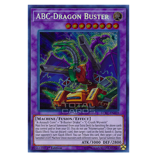 Yu-Gi-Oh! - Legendary Collection Kaiba Mega Pack - ABC-Dragon Buster (Secret Rare) LCKC-EN059