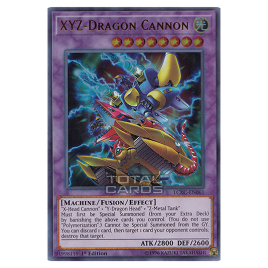 Yu-Gi-Oh! - Legendary Collection Kaiba Mega Pack - XYZ-Dragon Cannon (Ultra Rare) LCKC-EN061