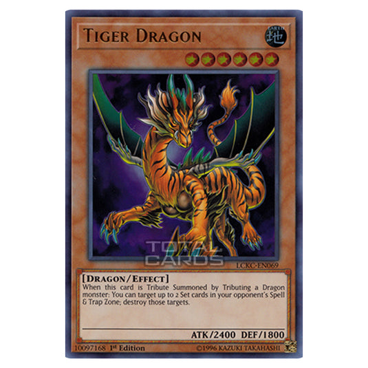 Yu-Gi-Oh! - Legendary Collection Kaiba Mega Pack - Tiger Dragon (Ultra Rare) LCKC-EN069