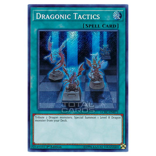 Yu-Gi-Oh! - Legendary Collection Kaiba Mega Pack - Dragonic Tactics (Secret Rare) LCKC-EN073