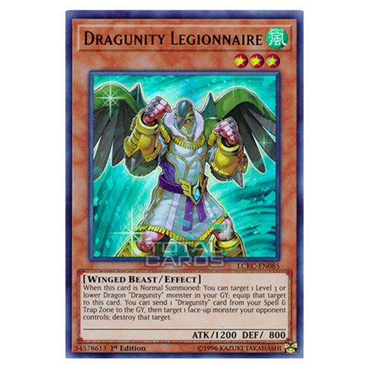 Yu-Gi-Oh! - Legendary Collection Kaiba Mega Pack - Dragunity Legionnaire (Ultra Rare) LCKC-EN085