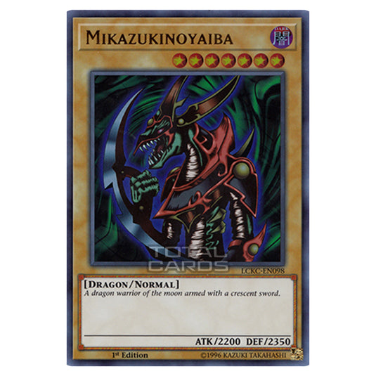 Yu-Gi-Oh! - Legendary Collection Kaiba Mega Pack - Mikazukinoyaiba (Ultra Rare) LCKC-EN098 Yu-Gi-Oh! - Legendary Collection Kaiba Mega Pack - Mikazukinoyaiba (Ultra Rare) LCKC-EN098
