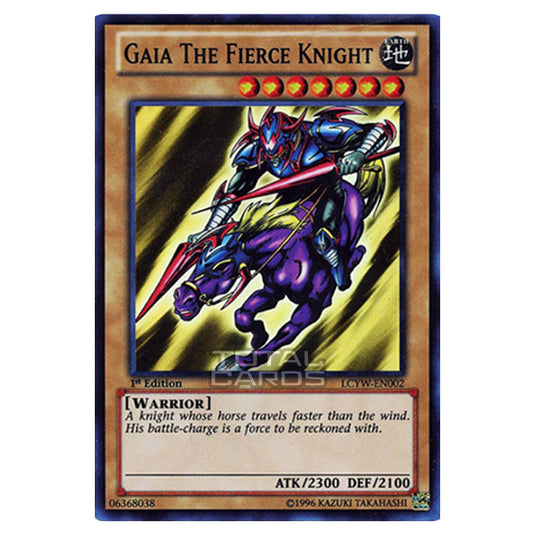 Yu-Gi-Oh! - Legendary Collection 3: Yugi's World Mega Pack - Gaia The Fierce Knight (Super Rare) LCYW-EN002