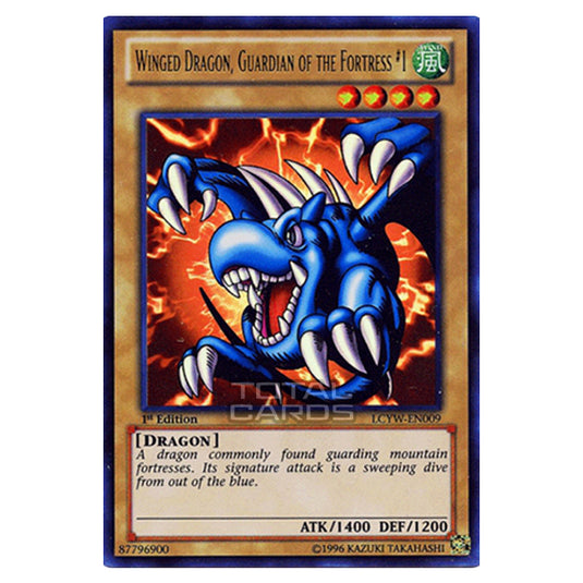 Yu-Gi-Oh! - Legendary Collection 3: Yugi's World Mega Pack - Winged Dragon, Guardian of the Fortress #1 (Ultra Rare) LCYW-EN009