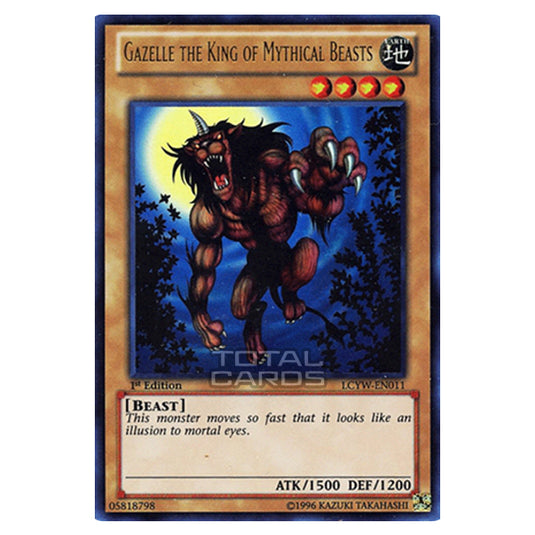 Yu-Gi-Oh! - Legendary Collection 3: Yugi's World Mega Pack - Gazelle the King of Mythical Beasts (Ultra Rare) LCYW-EN011