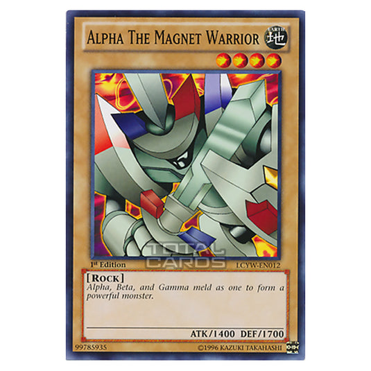 Yu-Gi-Oh! - Legendary Collection 3: Yugi's World Mega Pack - Alpha The Magnet Warrior (Common) LCYW-EN012