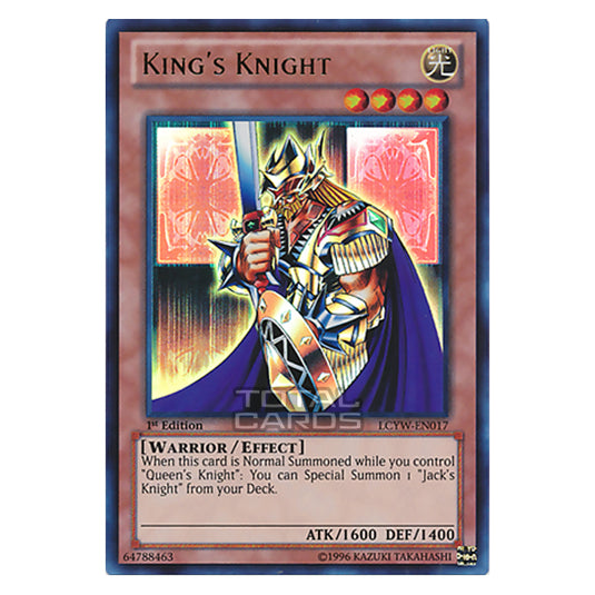 Yu-Gi-Oh! - Legendary Collection 3: Yugi's World Mega Pack - King's Knight (Ultra Rare) LCYW-EN017