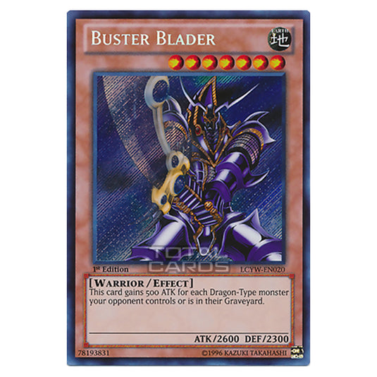 Yu-Gi-Oh! - Legendary Collection 3: Yugi's World Mega Pack - Buster Blader (Secret Rare) LCYW-EN020