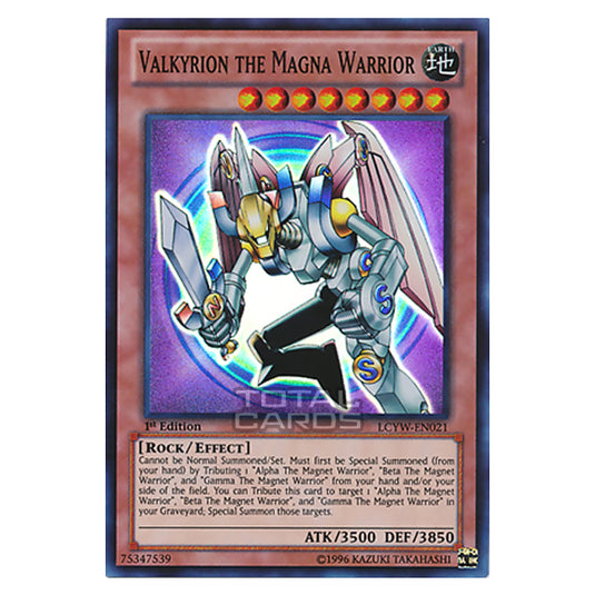 Yu-Gi-Oh! - Legendary Collection 3: Yugi's World Mega Pack - Valkyrion the Magna Warrior (Super Rare) LCYW-EN021