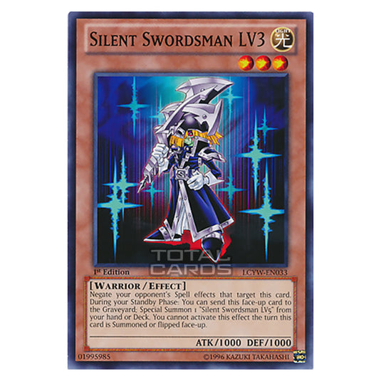 Yu-Gi-Oh! - Legendary Collection 3: Yugi's World Mega Pack - Silent Swordsman LV3 (Common) LCYW-EN033