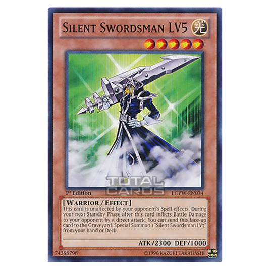 Yu-Gi-Oh! - Legendary Collection 3: Yugi's World Mega Pack - Silent Swordsman LV5 (Common) LCYW-EN034