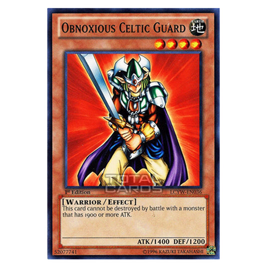 Yu-Gi-Oh! - Legendary Collection 3: Yugi's World Mega Pack - Obnoxious Celtic Guard (Common) LCYW-EN036