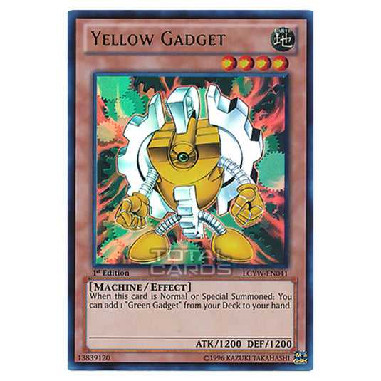 Yu-Gi-Oh! - Legendary Collection 3: Yugi's World Mega Pack - Yellow Gadget (Ultra Rare) LCYW-EN041