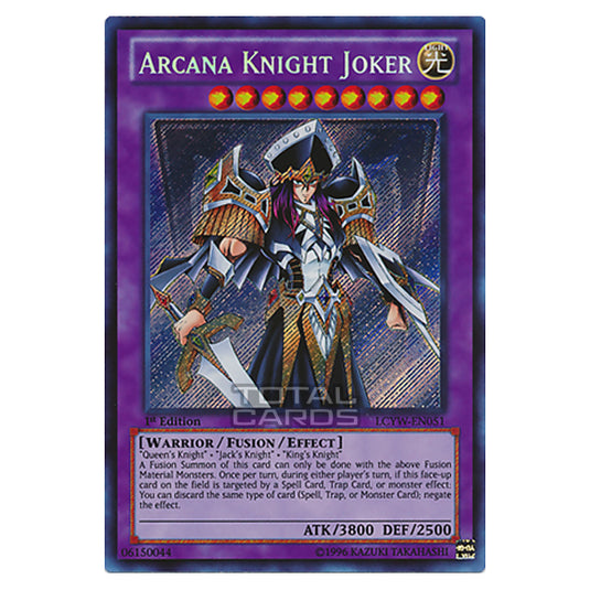 Yu-Gi-Oh! - Legendary Collection 3: Yugi's World Mega Pack - Arcana Knight Joker (Secret Rare) LCYW-EN051