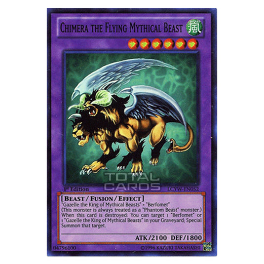 Yu-Gi-Oh! - Legendary Collection 3: Yugi's World Mega Pack - Chimera the Flying Mythical Beast (Super Rare) LCYW-EN052